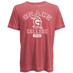 Lifeguard Burnout Tee, Chili (F22)