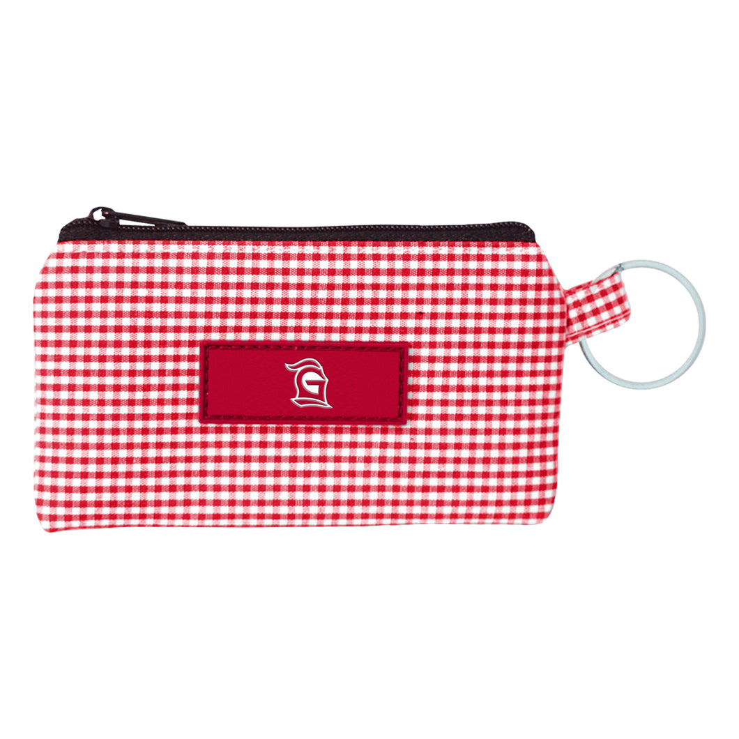 Newport Gingham ID Case, Red (GT309)