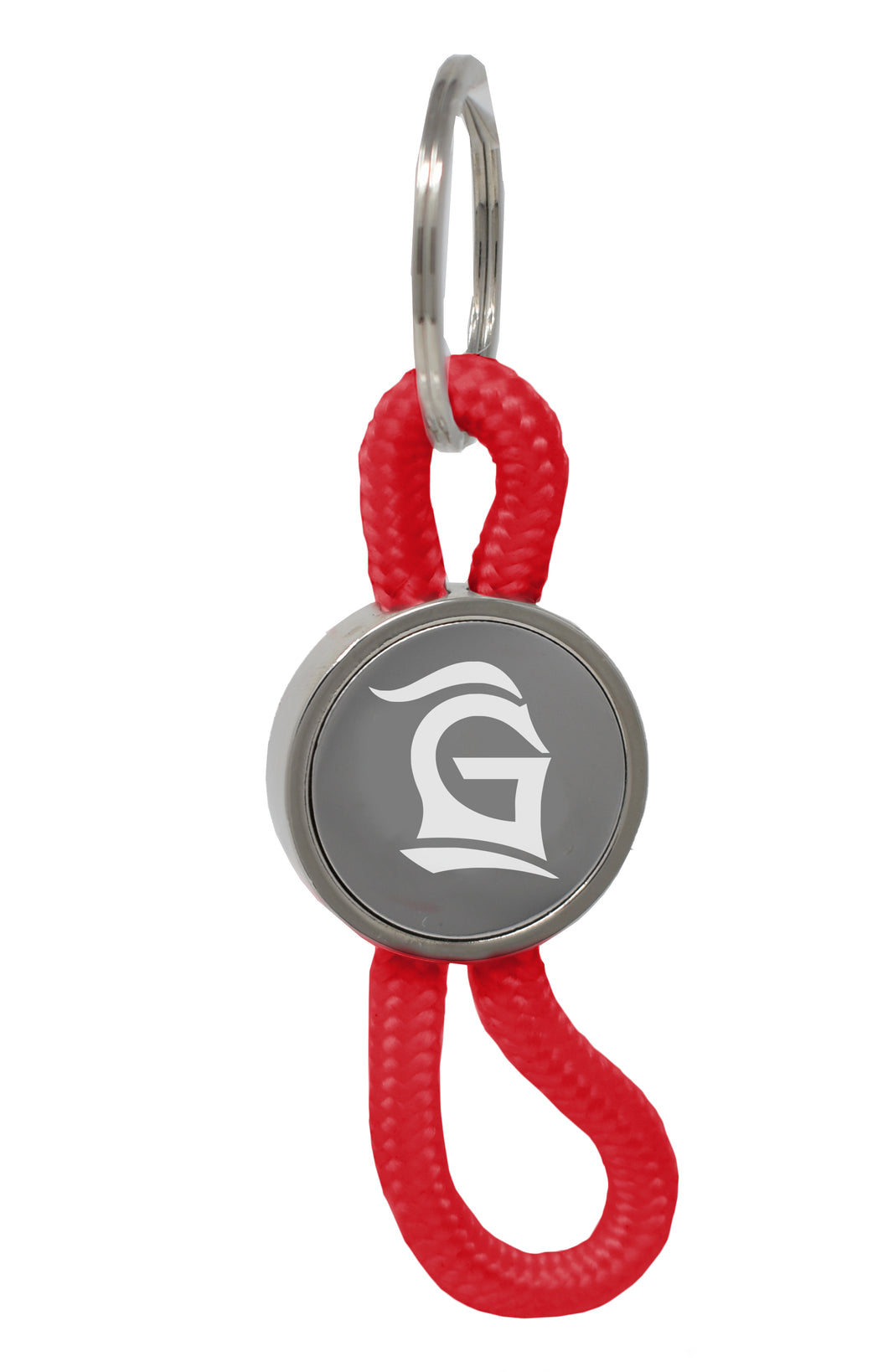 Disc Rope Keychain, Red (F22)
