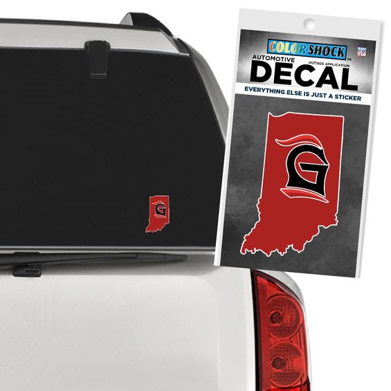 Grace State Shape Decal by CDI