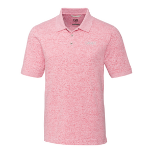 Advantage Tri-Blend Space Dye Polo by Cutter and Buck, Cardinal Red