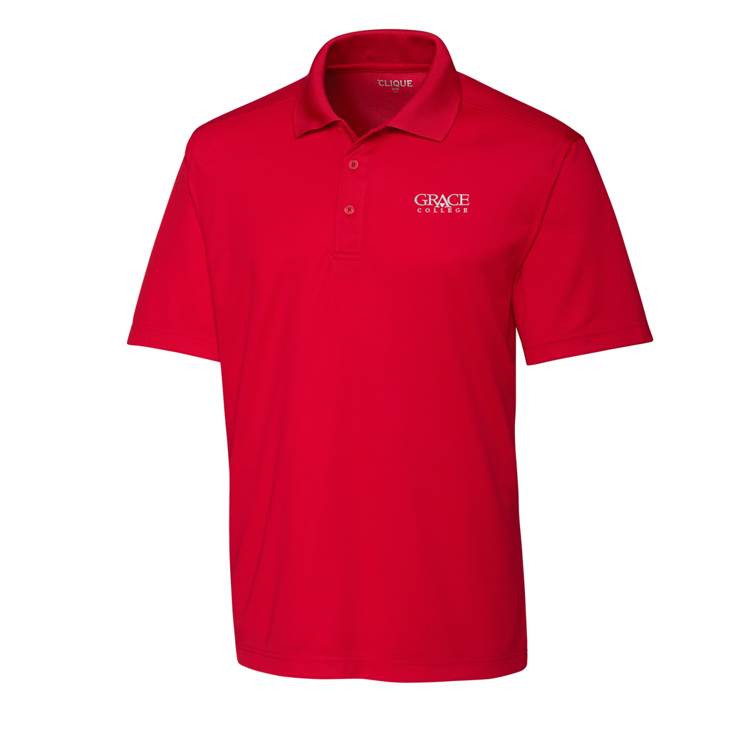 Men's Spin Eco Performance Pique Polo, Red