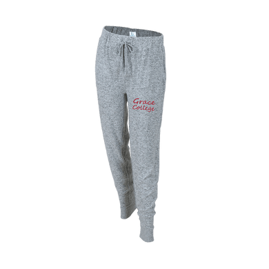 Women's Cuddle Jogger, Oxford Heather (F22)