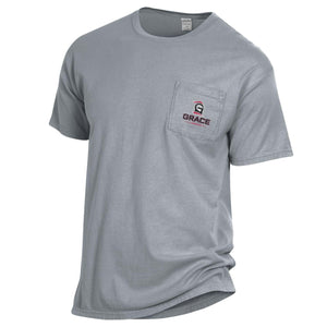 Comfort Wash Pocket Tee, Concrete