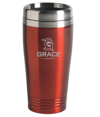 16 Oz. Stainless Insulated w/o Handle, Red (F22)