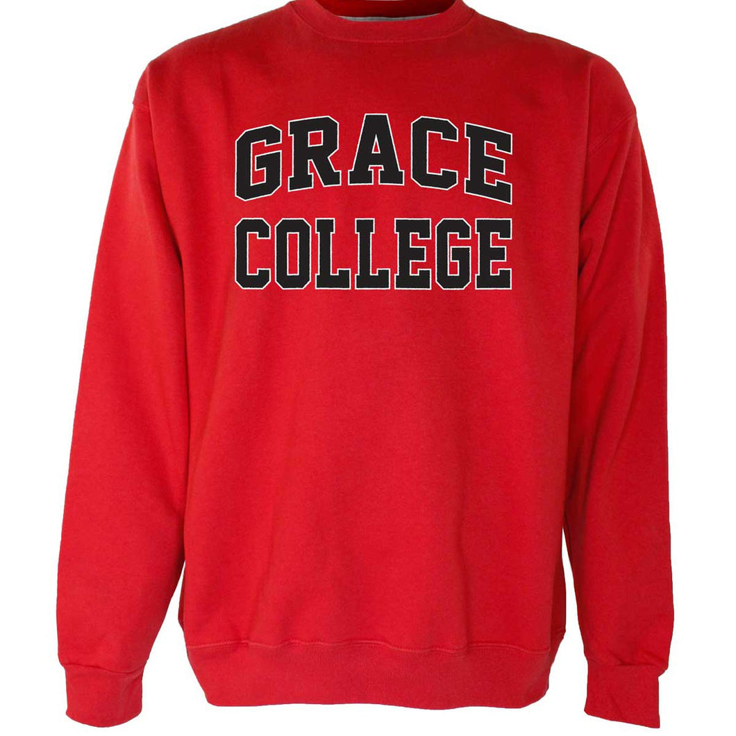 Core Crew Neck Sweatshirt Red